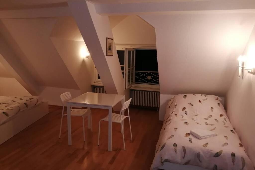 Апартаменты Studio F Am Barfusserplatz Central Old Town Базель Экстерьер фото